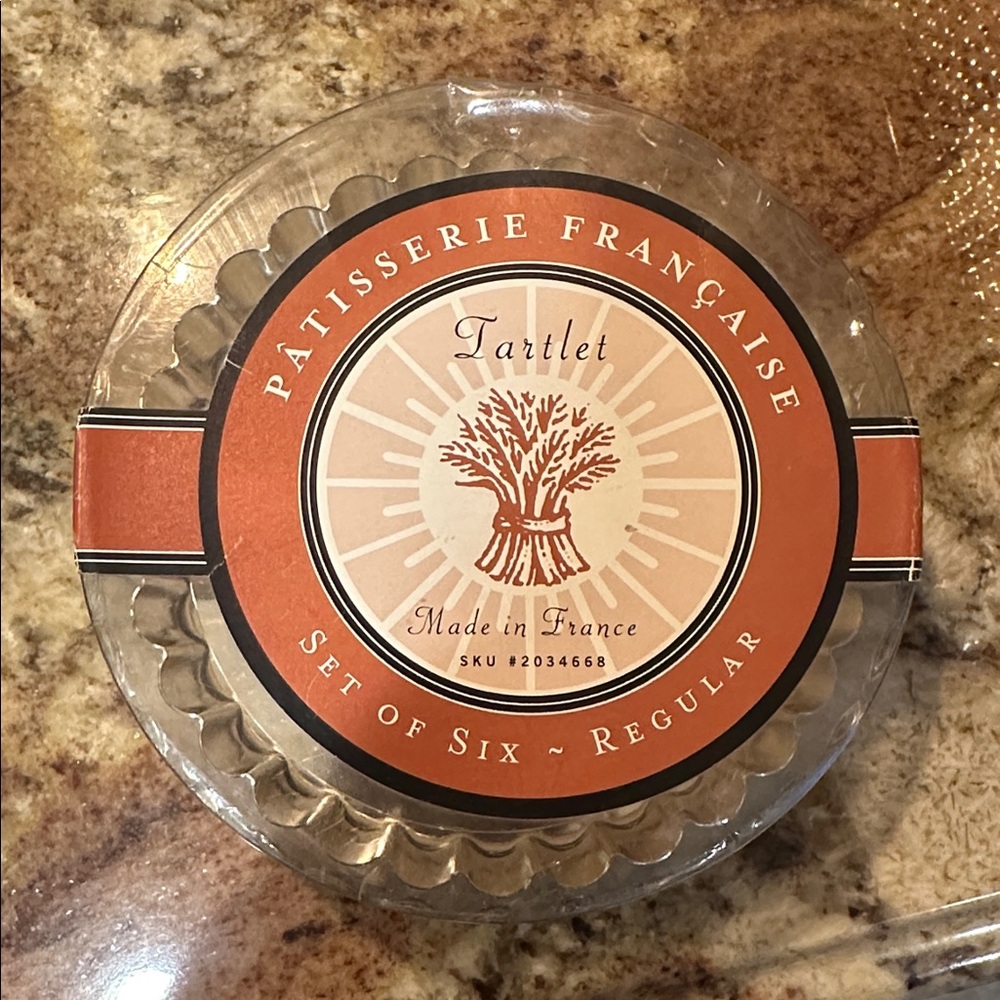 Patisserie Française Tartlet Set of Six